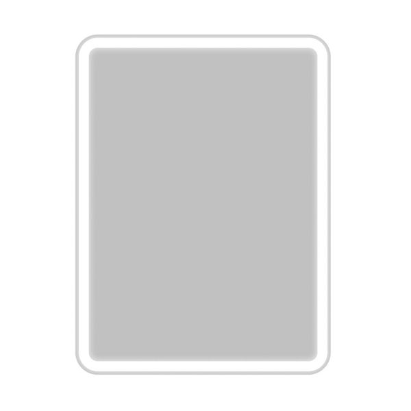 Зеркало с встроенным светильником, сенсорным выключателем и линзой SPC-MAR-900-800-LED-TCH-LNZ, 12V, 220-240V, 900x30x800