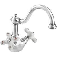 Смеситель для раковины Migliore Provance ML.PRO-8834 Хром Белый