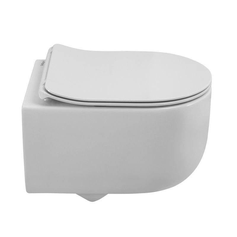 SOFT-TOR Чаша унитаза подвесного безободкового, смыв TORNADO, BB084CH-TOR, артикул BB084CH-TOR