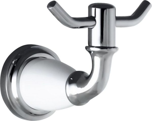 Sanibano Zafiro, крючок двойной, цвет хром