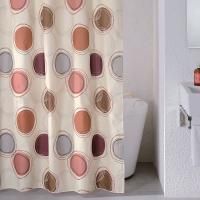 Штора для ванны Milardo Sea Stones 200x180 Разноцветная