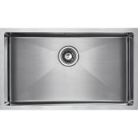 Кухонная мойка Paulmark Koher 74 PM807444-BS Брашированная сталь