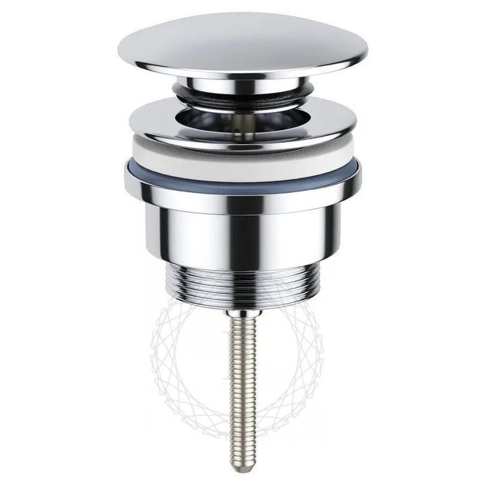 Донный клапан для раковины FILARETE FL75CR, хром, артикул FL75CR