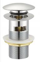 Донный клапан с системой &laquo;Клик-клак&raquo;, с переливом CZR-SAT5