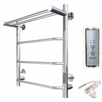 Электрический полотенцесушитель Тругор ПЭК 6 П СП 60x40 с полкой Хром