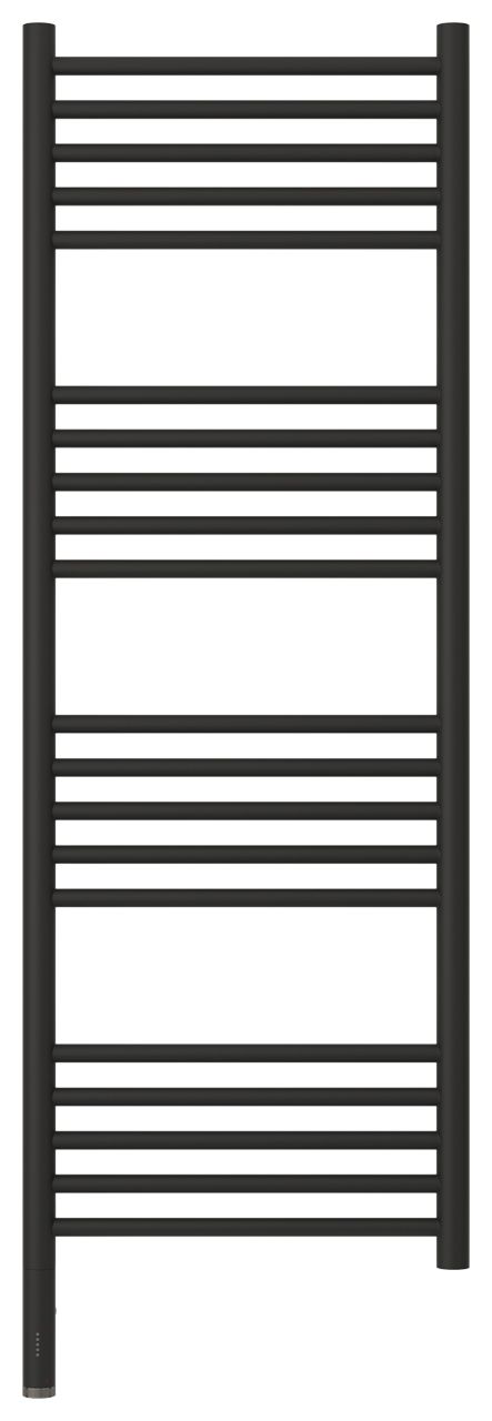 Полотенцесушитель электрический "БОГЕМА 3.0" прямая 1200х400 / МЭМ левый (Тёмный титан муар)