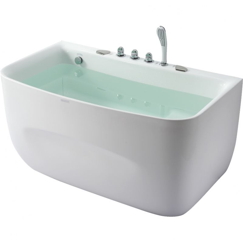 Акриловая ванна SSWW M610A 128х75 R без гидромассажа