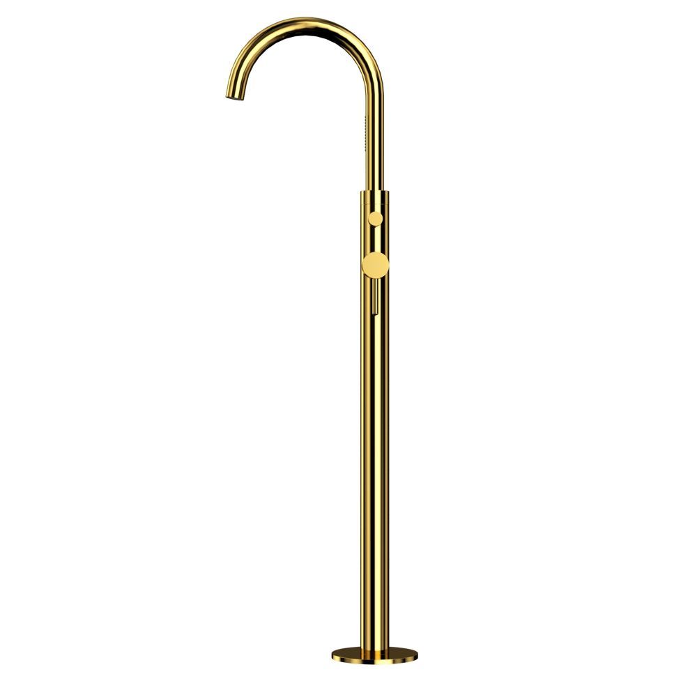 Смеситель для ванны отдельностоящий WHITECROSS Y Y1233GL (золото)