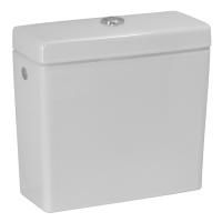 Сливной бачок, Laufen, Pro, ширина, мм-380, глубина, мм-175, высота, мм-360, объем сливного бачка, л-3/6, подключение воды-сбоку или сзади, декор-без декора, материал-фарфор, цвет кнопки-хром, цвет-белый