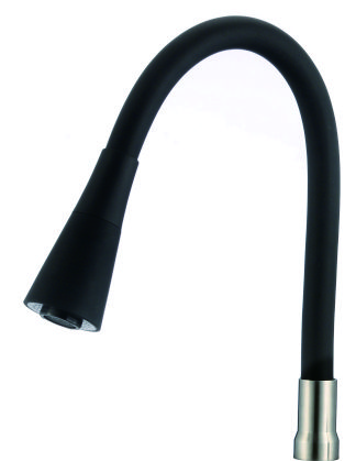 Гибкий излив для кухонного смесителя Savol S-MCG01L, черный