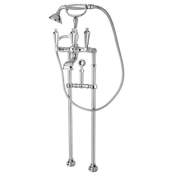 Напольный смеситель для ванны с ручным душем CEZARES FIRST-VDPS