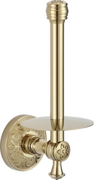 Держатель для туалетной бумаги Savol S-005852-1B, золото