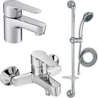 Комплект смесителей Jacob Delafon July 3 в 1 Хром