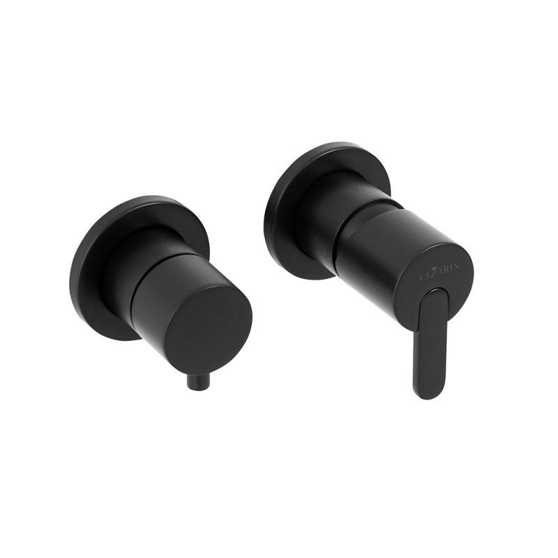 Встраиваемый однорычажный смеситель на 3 выхода CEZARES LEAF-VDIM3