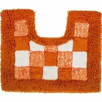 Комплект ковриков Fora 1845-2 100R Шахматы Оранжевый