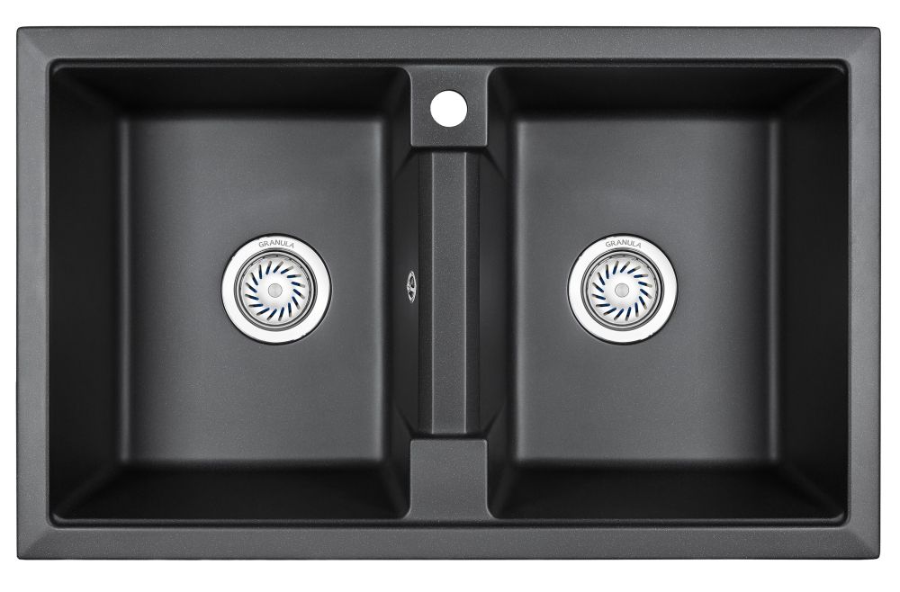 Кухонная мойка Granula 8101, ЧЁРНЫЙ, артикул 8101, ЧЁРНЫЙ