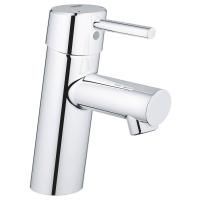 Смеситель для раковины GROHE Concetto с нажимным сливным гарнитуром, S-Size, хром (23931001) Смеситель для раковины GROHE Concetto с нажимным сливным гарнитуром, S-Size, хром (23931001)
