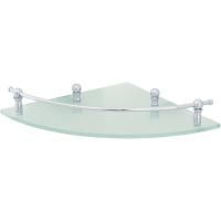 Стеклянная полка Veragio Gialetta VR.GIL-6417.CR угловая Хром Стеклянная полка Veragio Gialetta VR.GIL-6417.CR угловая Хром