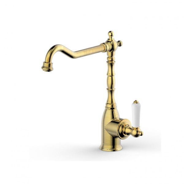 Смеситель для кухни Bravat Art F775109U, бронза