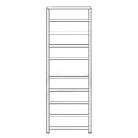 Водяной полотенцесушитель Grota Calore 527х1500 Хром