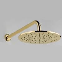 THG Верхний душ Ø300 мм., цвет полированное золото