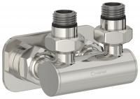 Модуль, Сунержа, угловой EU50, для водяных полотенцесушителей, ширина,мм-100, глубина,мм-74, высота,мм-82, присоединение-2 х НР G 1/2" / 2 х НГ G 3/4", материал-нержавеющая сталь, цвет-сталь (без покрытия) Модуль, Сунержа, угловой EU50, для водяных полотенцесушителей, ширина,мм-100, глубина,мм-74, высота,мм-82, присоединение-2 х НР G 1/2" / 2 х НГ G 3/4", материал-нержавеющая сталь, цвет-сталь (без покрытия)