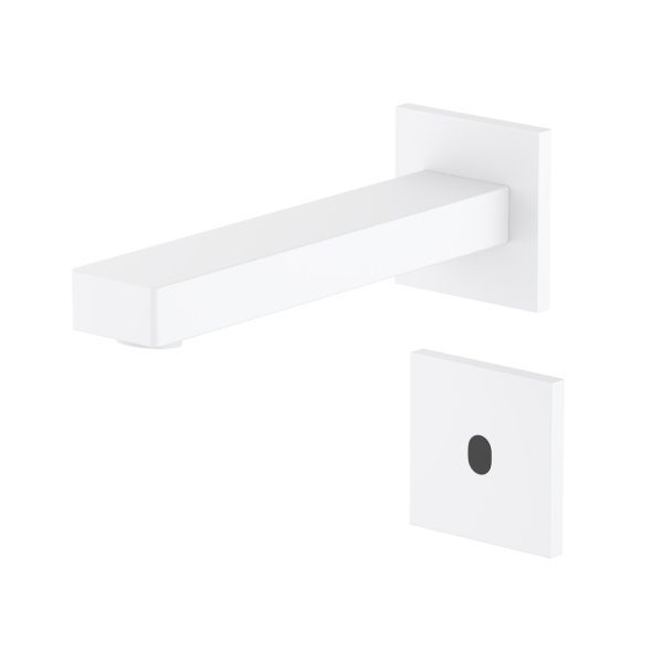 Смеситель для раковины встроенный, сенсорный Timo Selene белый матовый (2073/16SM)