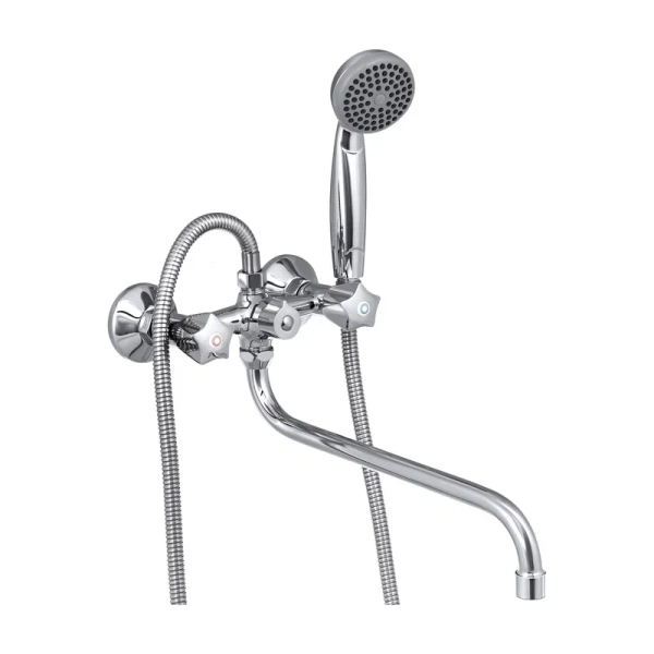 Смеситель для ванны Славен СЛ-ДВ-Е31, хром