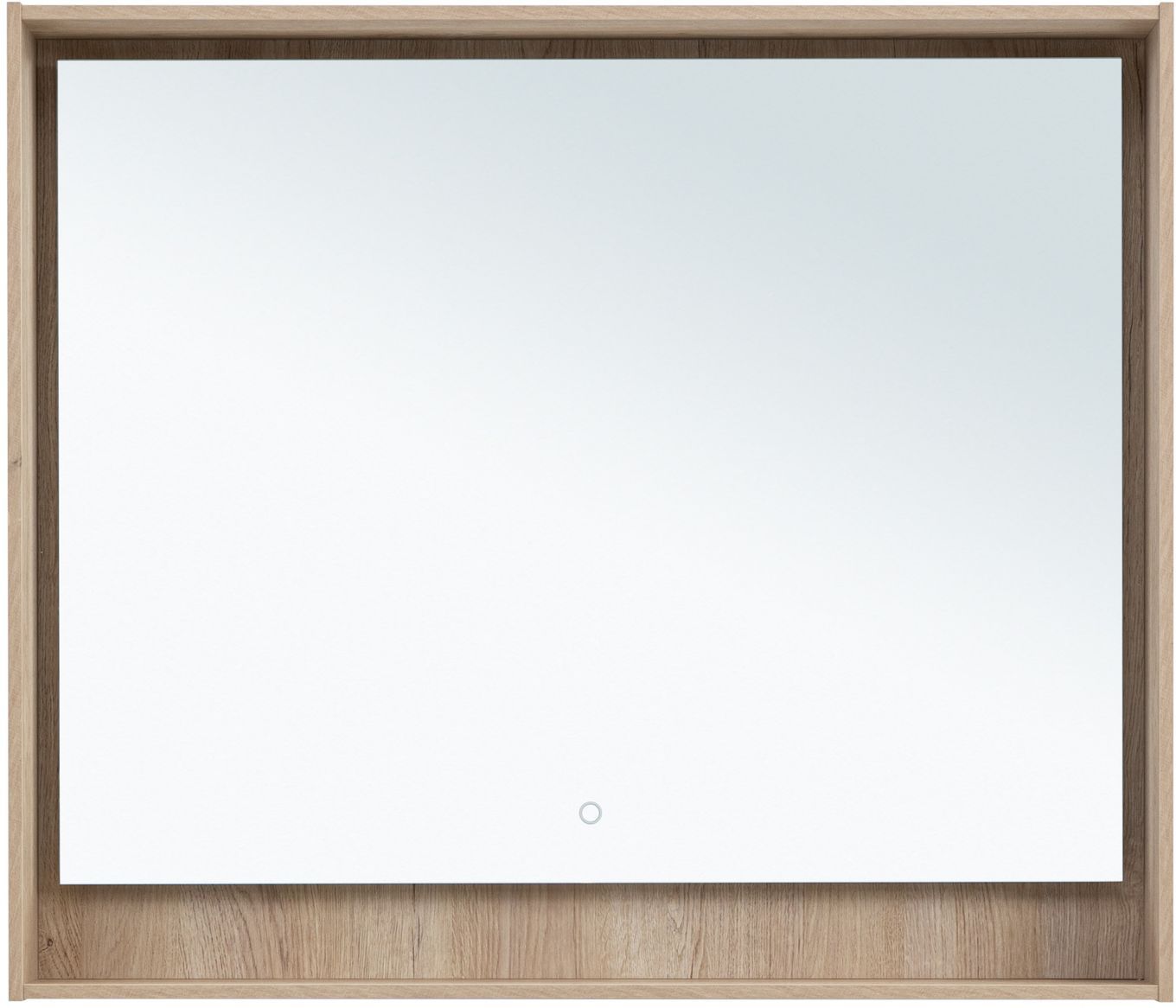 Зеркало Aquanet Милан 100 дуб светлый Зеркало Aquanet Милан 100 дуб светлый