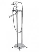 Смеситель для ванны напольного монтажа WONZON & WOGHAND RETRO, Хром (WW-88649020-CR)