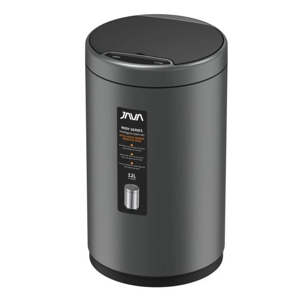 Сенсорное ведро JAVA S-882-12Q, 12 литров