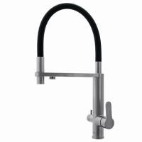 Смеситель для кухни Swedbe Selene Plus 8440 Нержавеющая сталь Черный Смеситель для кухни Swedbe Selene Plus 8440 Нержавеющая сталь Черный