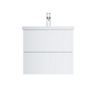 M90FHX06022WG GEM, База под раковину, подвесная, 60 см, 2 ящика push-to-open, цвет: белый, глянец M90FHX06022WG GEM, База под раковину, подвесная, 60 см, 2 ящика push-to-open, цвет: белый, глянец