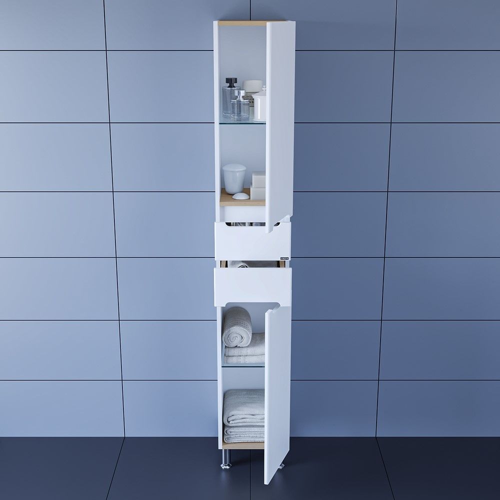 Шкаф-пенал "Лондон 30" напольная