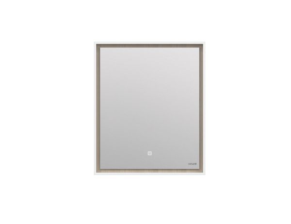 Зеркало Cersanit  LOUNA 60 с подсветкой прямоугольное универсальная белый (SP-LU-LOU60-Os)