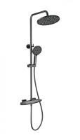 Душевая система с термостатом WONZON & WOGHAND NEO, Темный графит (WW-B3035-A1-BGG)