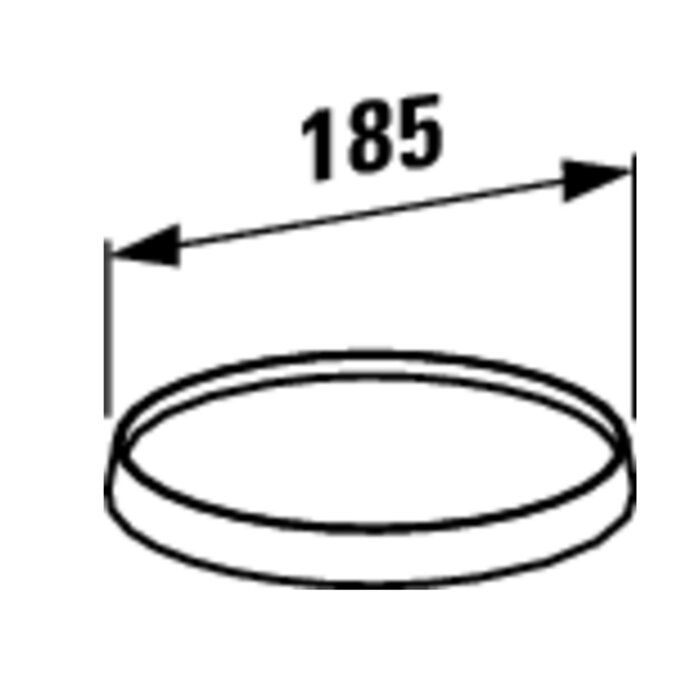 Полка, Laufen, Kartell by Laufen, ширина, мм-185, глубина, мм-185, высота, мм-50, тип установки-настенный, материал-пластик, цвет-хром/прозрачный кристалл