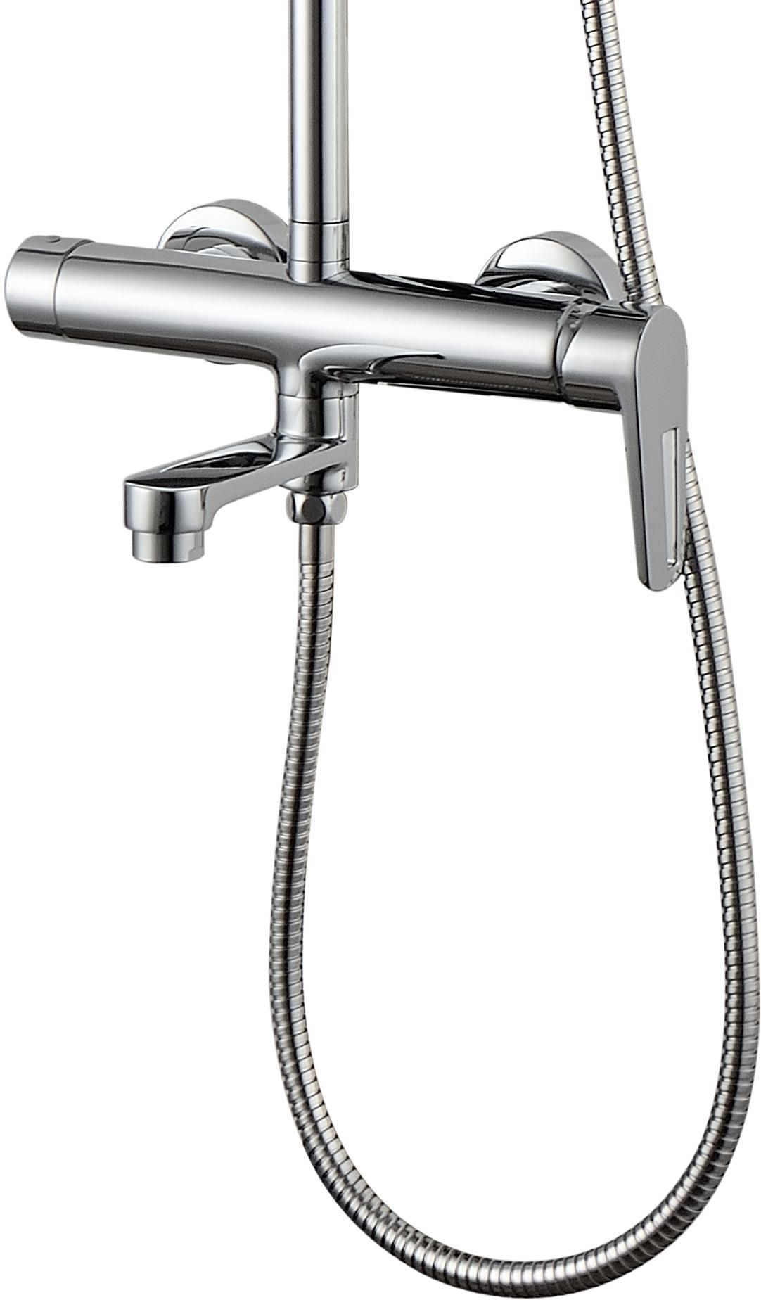 Душевая стойка Aquanet Logic AF320-72-R-C Душевая стойка Aquanet Logic AF320-72-R-C