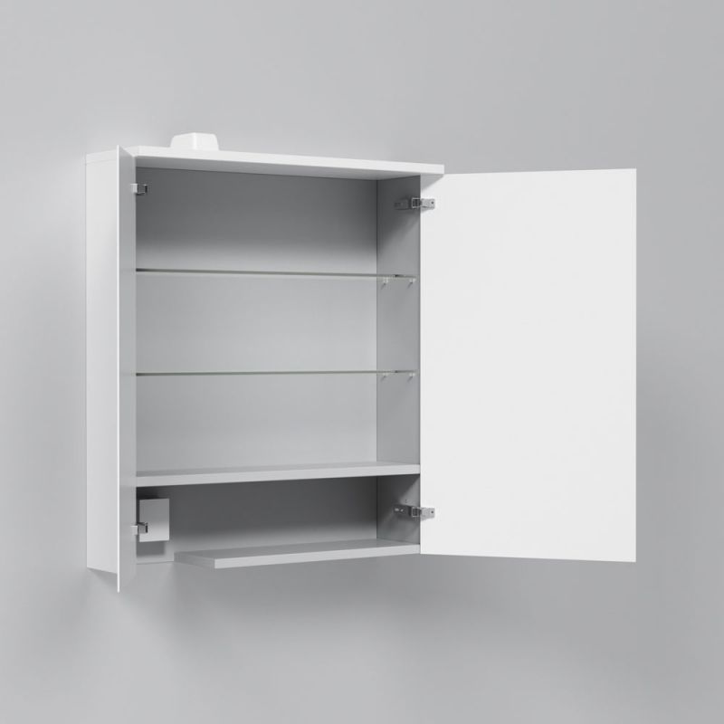 Зеркальный шкаф AM.PM Spirit V2.0 60 R M70AMCR0601WG с подсветкой Белый Зеркальный шкаф AM.PM Spirit V2.0 60 R M70AMCR0601WG с подсветкой Белый