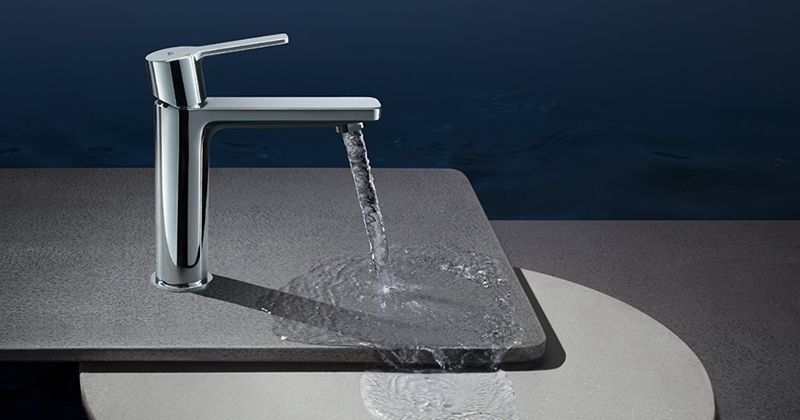 Смеситель для раковины GROHE Lineare New с донным клапаном, XS-Size, хром (32109001)