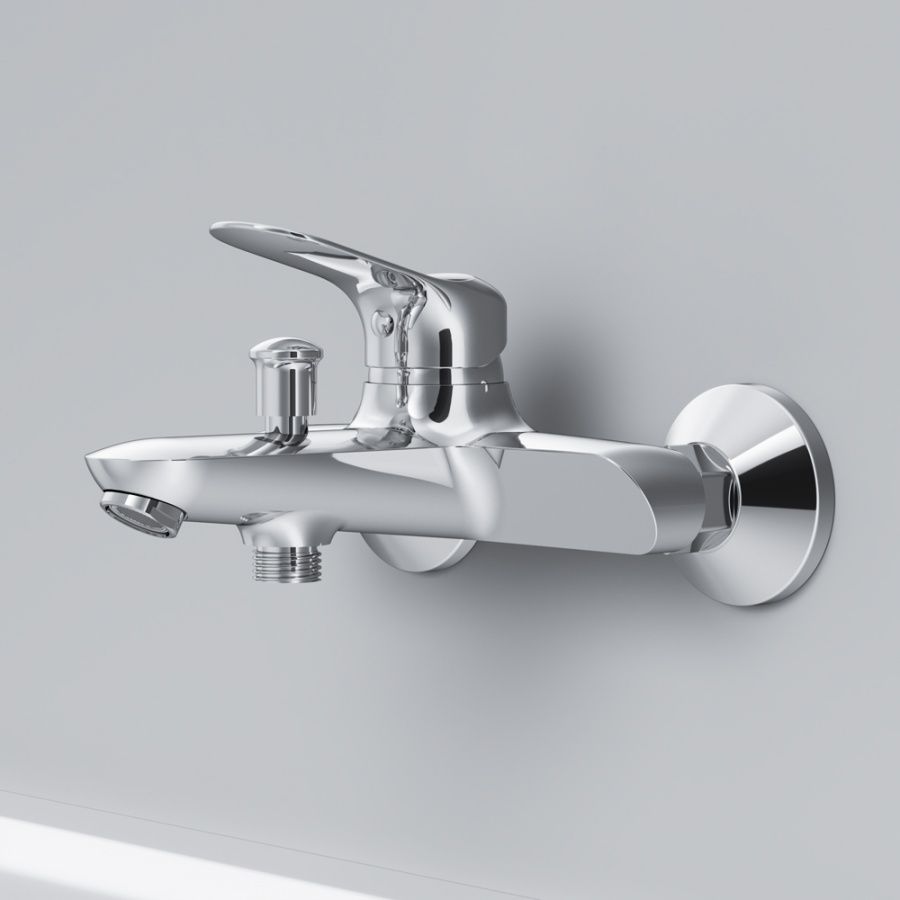 F85C10000 Sunny, смеситель для ванны и душа, хром, шт F85C10000 Sunny, смеситель для ванны и душа, хром, шт