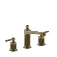 GESSI VENTI20 Смеситель для раковины на 3 отверстия, высота излива 98 мм., цвет Antique Brass