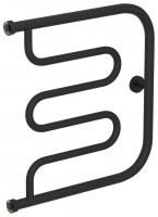 Полотенцесушитель водяной "Лира+" 500х500 Н. Г. 1" (МУАР Темный Титан)