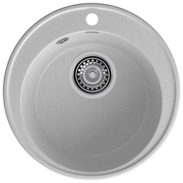 Кухонная мойка GranFest QUARZ 8, серый