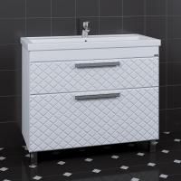 Тумба для умыв. "Калипсо 100" NEW 2 ящ. напол. (ум. Фостер 100)