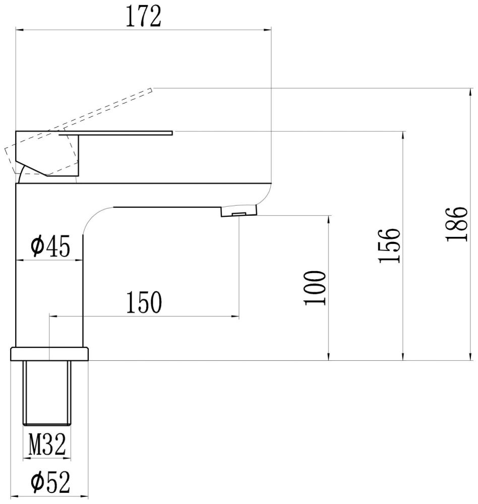 Смеситель для раковины Fmark (FS8801C), артикул FS8801C
