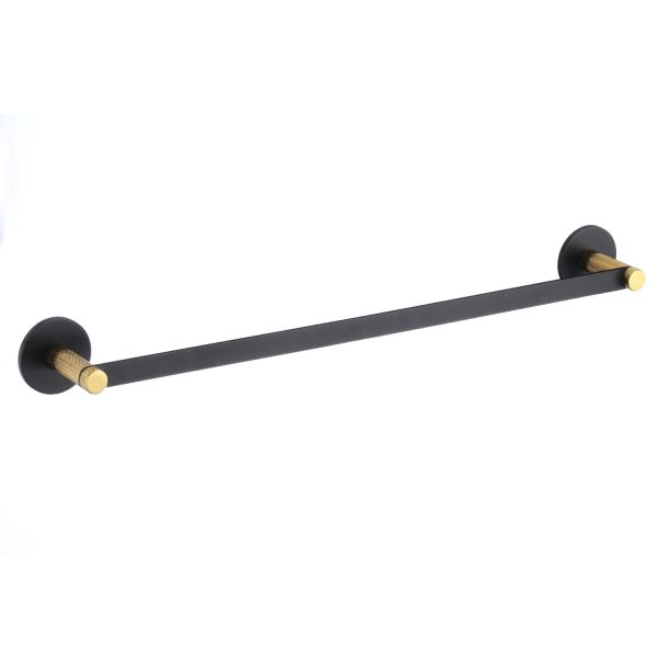 Полотенцедержатель Savol S-002124HB, черный/золото