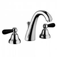 Bongio Mille Nuits Смеситель для раковины, цвет золото/черный фарфор