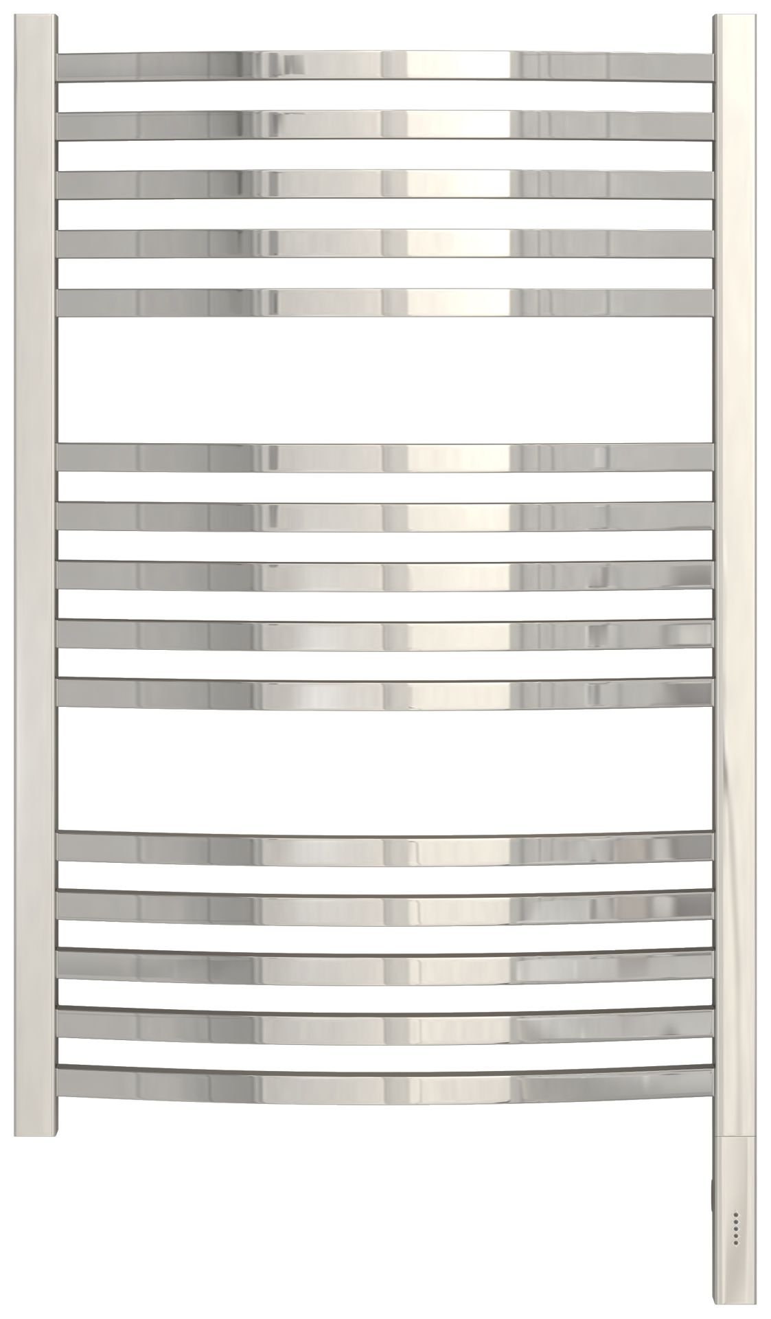 Полотенцесушитель, Сунержа, Аркус 3.0, электрический, ширина, мм-530, глубина, мм-106, высота, мм-920, межосевое расстояние-500, перемычка-выгнутая, нагревательный элемент-ТЭН, подключение-нижнее справа, электрокомплект-МЭМ, мощность, Вт-300, материал-нер