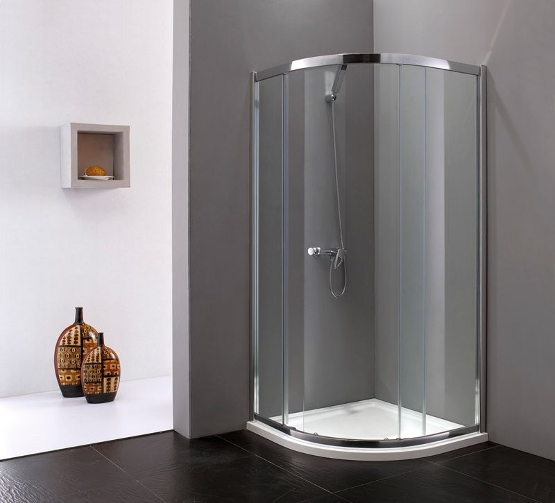 Душевой уголок Cezares Anima R-1 90x90 ANIMA-W-R-1-90-P-Cr профиль Хром стекло рифленое